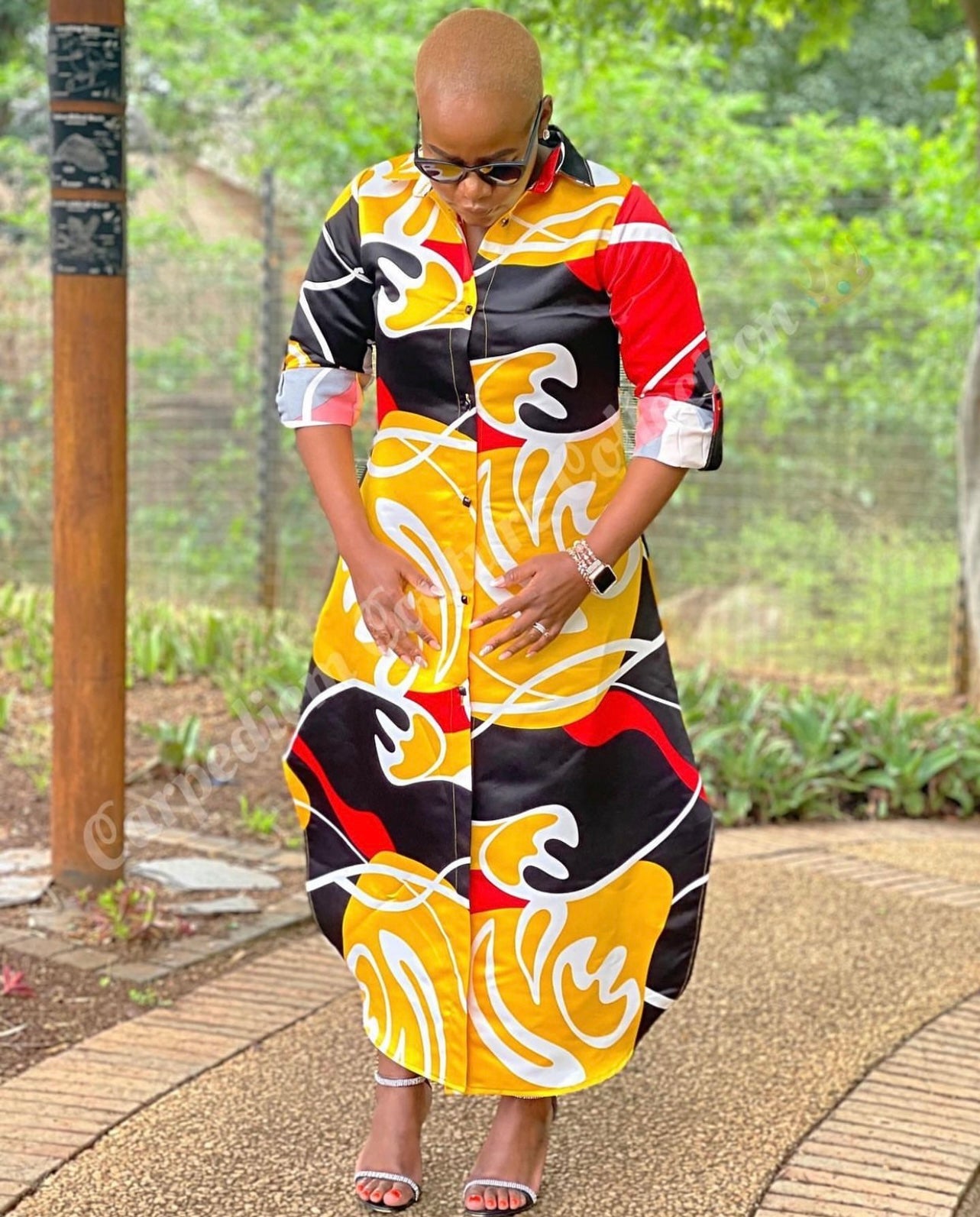 I An Royal Funi Shirt Dress